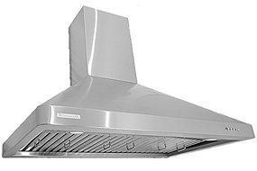 XtremeAir UL02-W36 Wall Mount Range Hood with 900 CFM Baffle Filters/Grease Drain Tunnel, 36" N3