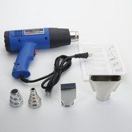 Oshion 1500W Heat Gun Hot Air Wind Blower Dual Temperature + 4 Nozzles Power Heater