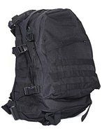 SB@Black Military Army Rucksack Backpack Shoulder Bag Travel Camping Hiking Outdoor