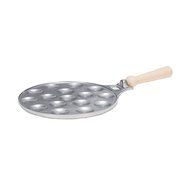 Patisse Pancake Electric/Gas/Ceramic Aluminium Pan, Grey Metallic/Brown