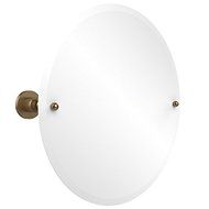 Allied Brass AP-90-BBR 22-Inch Round Tilt Mirror, Brushed Bronze by Allied Brass
