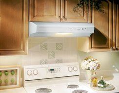 Broan QSE130BL Energy Star Qualified Under-Cabinet Range Hood, 30-Inch, Black N5