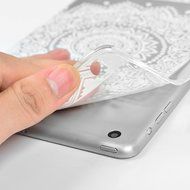 YOKIRIN iPad Mini1/2/3 Case, Fashion Printed Series Slim Fit Shock-absorption Flexible Clear Hybrid Soft TPU Rubber... N7