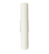 LBL Lighting HW486OOSC2J60 Mia ADA Compliant Bath Light, Satin Nickel Finish and Opal/Opal Glass Shade by LBL