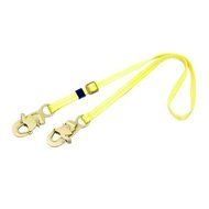 3M DBI-SALA 1231016 Web Adjustable Positioning Lanyard, 6-Foot, 3/4-Inch Snap Hooks, Yellow by 3M Fall Protection...