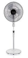 18" Stand Fan w/ Remote - Black Cover, White Base &amp; Stand
