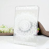 YOKIRIN iPad Mini1/2/3 Case, Fashion Printed Series Slim Fit Shock-absorption Flexible Clear Hybrid Soft TPU Rubber... N17