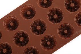 Cherion Silicone Fluted Mold Bunt Pan Cake Mold Flower Cake Pan N6