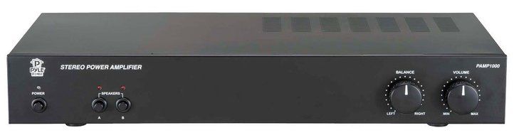 Pyle Home PAMP1000 160 Watt 2 Channel Home Stereo Power Amplifier