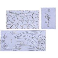 3D Flower Beautiful DIY Mirror Wall Decals Stickers Art Home Room Vinyl Decor