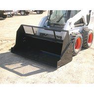 Paumco Extended Bucket Backstop - 80in.L, Adds 30 Cu. Ft. Capacity, Model# 1107-80