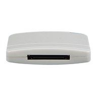 Goliton&reg; 30 Pin Bluetooth Music Audio Receiver A2DP Audio Adapter for iPod iPhone iPad Speaker N3