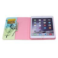 iPad Mini 1/2/3 Case, Firefish High Quality PU Leather Wallet Case [Card Pockets] and Kickstand Feature Case for... N262