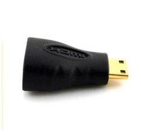 new For HDTV Mini HDMI(Type C) Male to HDMI(Type A) Female Adapter Connector