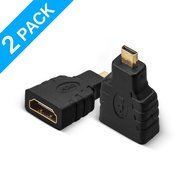 VGA to HDMI Adapter, VANDESAIL&reg; HDMI Female to VGA Male Converter Gold Plated Plug with Audio Cable for PC HDTV... N14