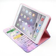 iPad Mini 1/2/3 Case, Firefish High Quality PU Leather Wallet Case [Card Pockets] and Kickstand Feature Case for... N285