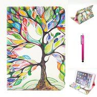 iPad Mini 1/2/3 Case, Firefish High Quality PU Leather Wallet Case [Card Pockets] and Kickstand Feature Case for... N291