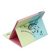 iPad Mini 1/2/3 Case, Firefish High Quality PU Leather Wallet Case [Card Pockets] and Kickstand Feature Case for... N294