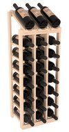 Wine Racks America Ponderosa Pine 3 Column 8 Row Display Top Kit. 13 Stains to Choose From! N11