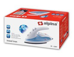 ALPINA SF-1307 Power bust Travel Steam Iron for 220/240 Volt countries