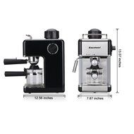 Excelvan CM6812 800W Mini Stainless Steel Coffeemaker Espresso Machine Steam Espresso Cappuccino Maker(4 Cup,3.5... N10