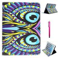 iPad Mini 1/2/3 Case, Firefish High Quality PU Leather Wallet Case [Card Pockets] and Kickstand Feature Case for... N308