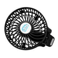 ASSIS Multipurpose Collapsible Portable Fan Outdoor Fan Clip Fan Desktop Fan 3 Speed (Black)