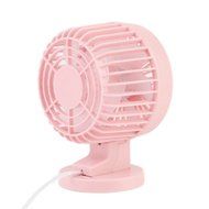 QH USB Mini Portable Double-vane Desk Fan Electric Computer Super Mute Cooler Fan (White) N6