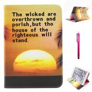 iPad Mini 1/2/3 Case, Firefish High Quality PU Leather Wallet Case [Card Pockets] and Kickstand Feature Case for... N317