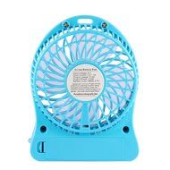 innobay 4-inch Personal Battery Operated Fan Rechargeable with LED Light, Quiet (Black) N5