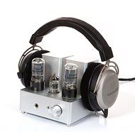 Gemtune APPJ PA1502A 6N4+6P6P tube headphone amplifier (Silver) N2
