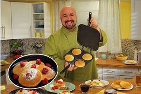 2-in-1 Four Picture Perfect Pancake Maker Pan and Omelet Maker Pan N5