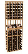 Wine Racks America Ponderosa Pine 6 Column Side Display Kit. 13 Stains to Choose From! N12