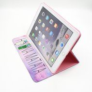 iPad Mini 1/2/3 Case, Firefish High Quality PU Leather Wallet Case [Card Pockets] and Kickstand Feature Case for... N356