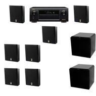 M&amp;K Sound MP150II Wall Mounted Loudspeaker 7.2 HRS12 Denon AVR-X5200W