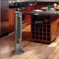 Lasko WOODGRAIN 42&quot; Tower Fan with All NEW FRESH AIR IONIZER, Remote Control Included