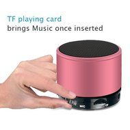 Wireless Bluetooth Speaker, Portable Stereo Outdoor Sports Lightweight Round Design Waterproof for Bathroom, Pool... N2