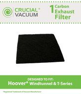 1 Hoover Windtunnel T-Series Rewind Upright Vacuum Carbon Active Exhaust Filter; Replaces Hoover Part # 902404001...