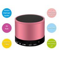 Wireless Bluetooth Speaker, Portable Stereo Outdoor Sports Lightweight Round Design Waterproof for Bathroom, Pool... N3