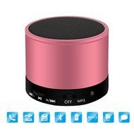 Wireless Bluetooth Speaker, Portable Stereo Outdoor Sports Lightweight Round Design Waterproof for Bathroom, Pool... N4