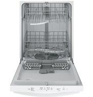 GE 24" White Built-In Dishwasher N6