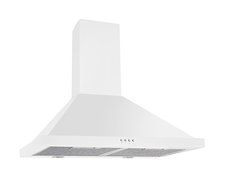 Ancona White Pyramid 450 CFM Wall Mount Range Hood, 30-Inch N3
