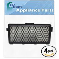 4-Pack Replacement Miele S5210 Vacuum HEPA Filter - Compatible Miele SF-AH 50, SF-HA 50, AH50 HEPA Filter