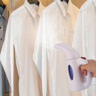 [Upgraded Version]Fabric Steamer, Homitt Portable Garment Cloth Steamer with Storage Bag for Travel. N3