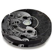 Skin Decal Vinyl Wrap For IRobot Roomba 650 655 Vacuum / Skulls Stacked