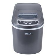 Della Portable Ice Maker Easy-Touch Buttons Digital 2 Selectable Cube Sizes - Up To 26 LBS of Ice Daily N12