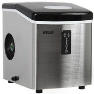 Della Portable Ice Maker Easy-Touch Buttons Digital 2 Selectable Cube Sizes - Up To 26 LBS of Ice Daily N16