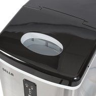 Della Portable Ice Maker Easy-Touch Buttons Digital 2 Selectable Cube Sizes - Up To 26 LBS of Ice Daily N17