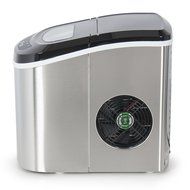Della Portable Ice Maker Easy-Touch Buttons Digital 2 Selectable Cube Sizes - Up To 26 LBS of Ice Daily N18