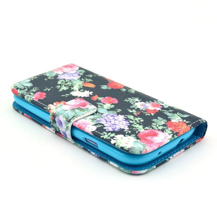 Galaxy S5 Case, Firefish Book-style Flip PU Leather Wallet [Kickstand] [Magnetic Closure] [Card Slots] [Scratch... N112